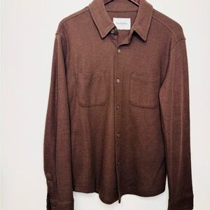 Goodfellow & Co Men's Chocolate Brown Shirt Jacket